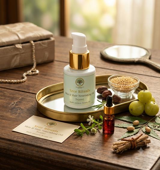 Skin & Hair Nourishing Oil Serum - Tejasvi